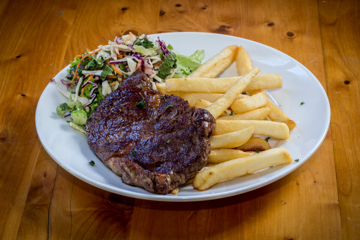 Angus Ribeye At Waterfront Bar And Grill In Blenheim