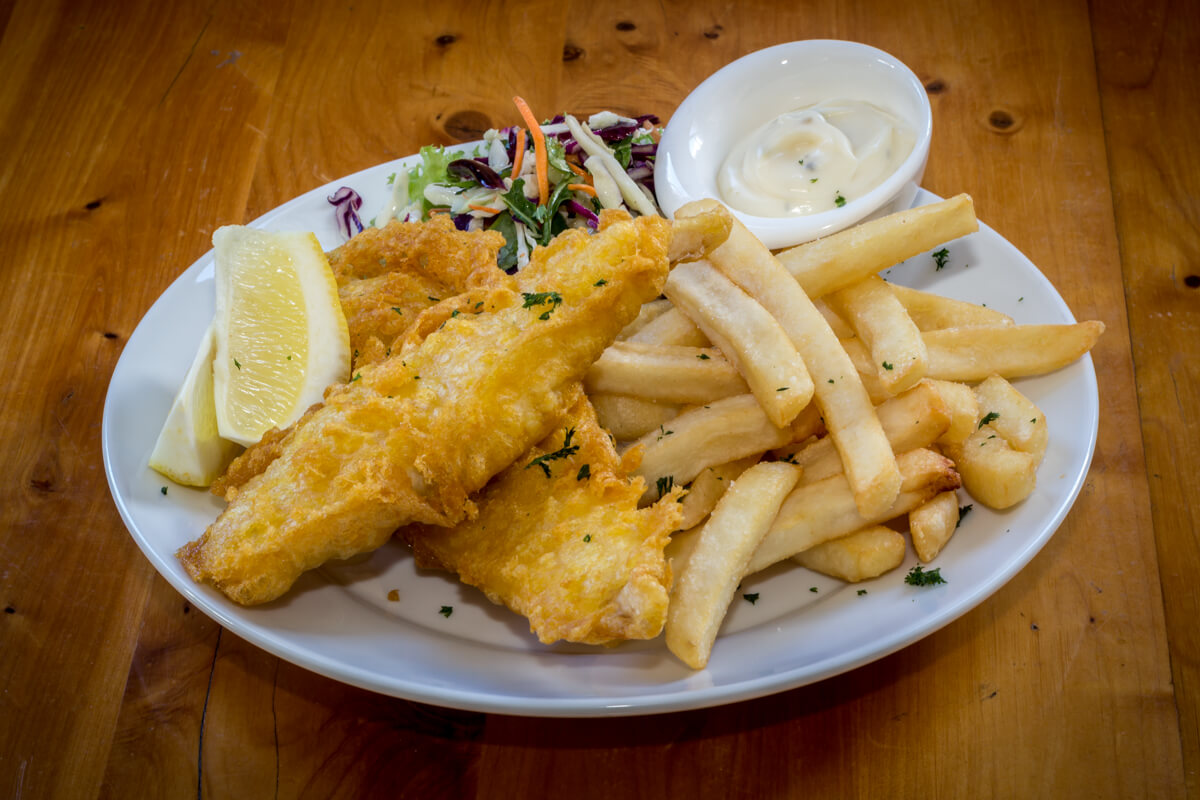 Fish Of The Day At Waterfront Bar And Grill In Blenheim