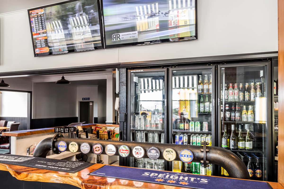 Drinks Selection At Waterfront Bar And Grill In Blenheim