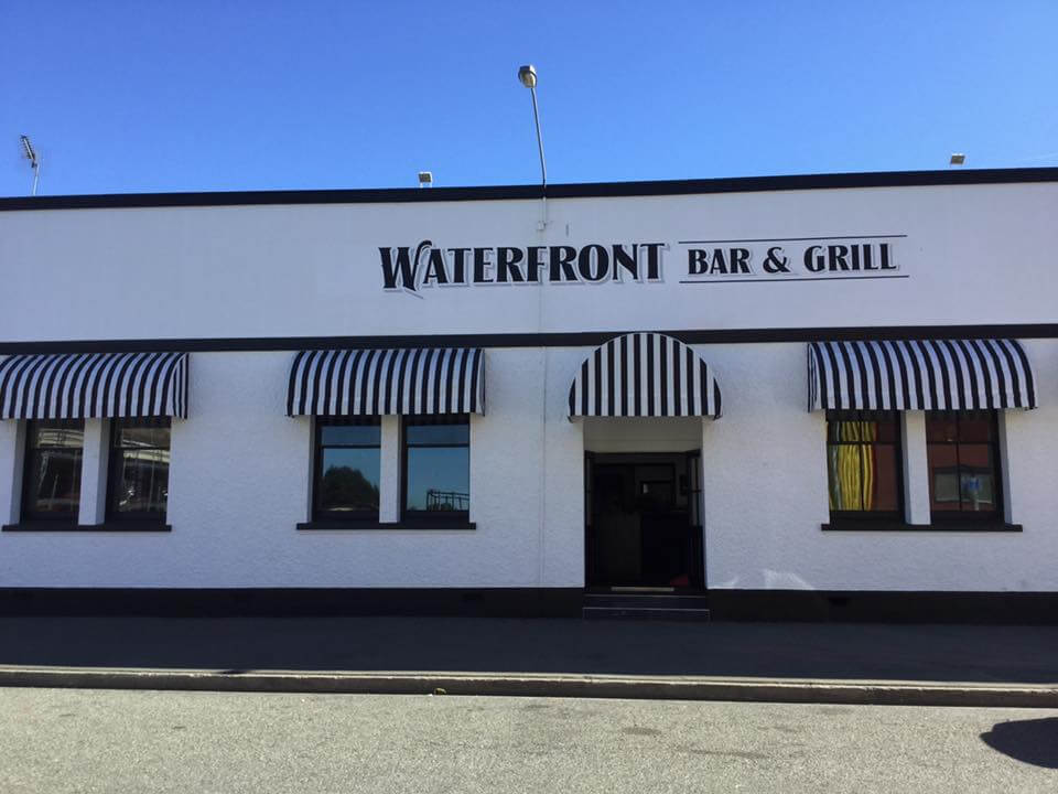Outside View Of Waterfront Bar And Grill